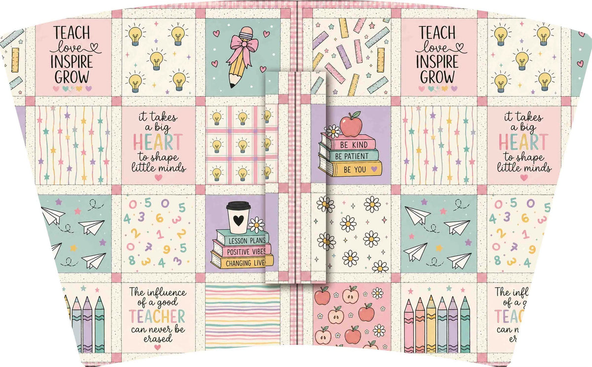 (MID OCTOBER PRE-ORDER) Teacher Quilt  (TALL ONLY)