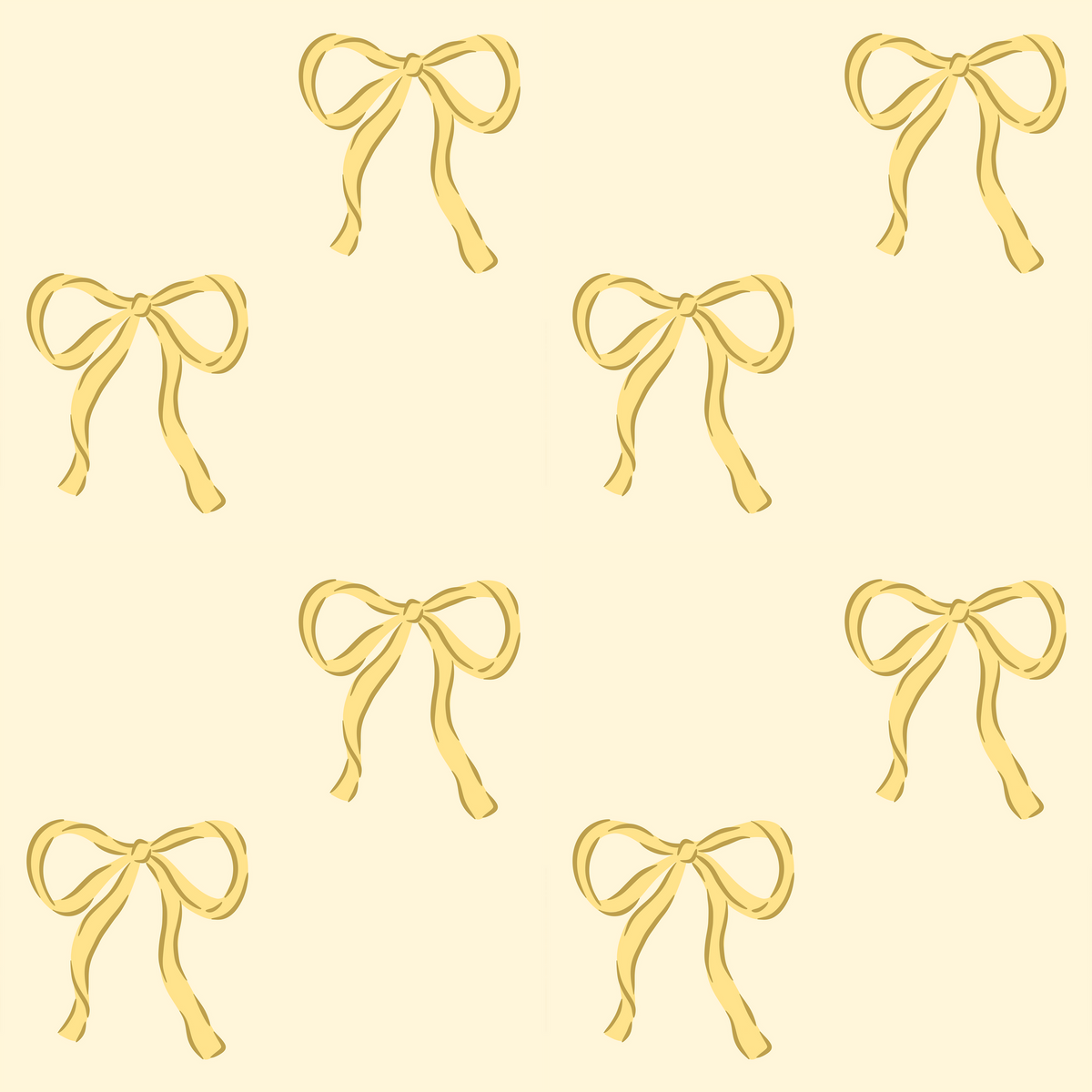 (MID OCTOBER PRE-ORDER) Yellow Bows (TALL ONLY)