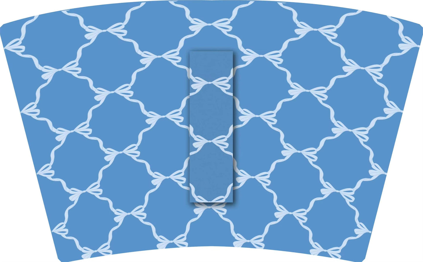 LM-Blue Bow Love Shack (TALL ONLY)
