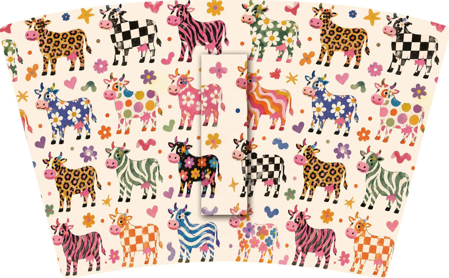 (EARLY SEPTEMBER PRE-ORDER)COWS-MULTI PATTERN  (TALL ONLY)