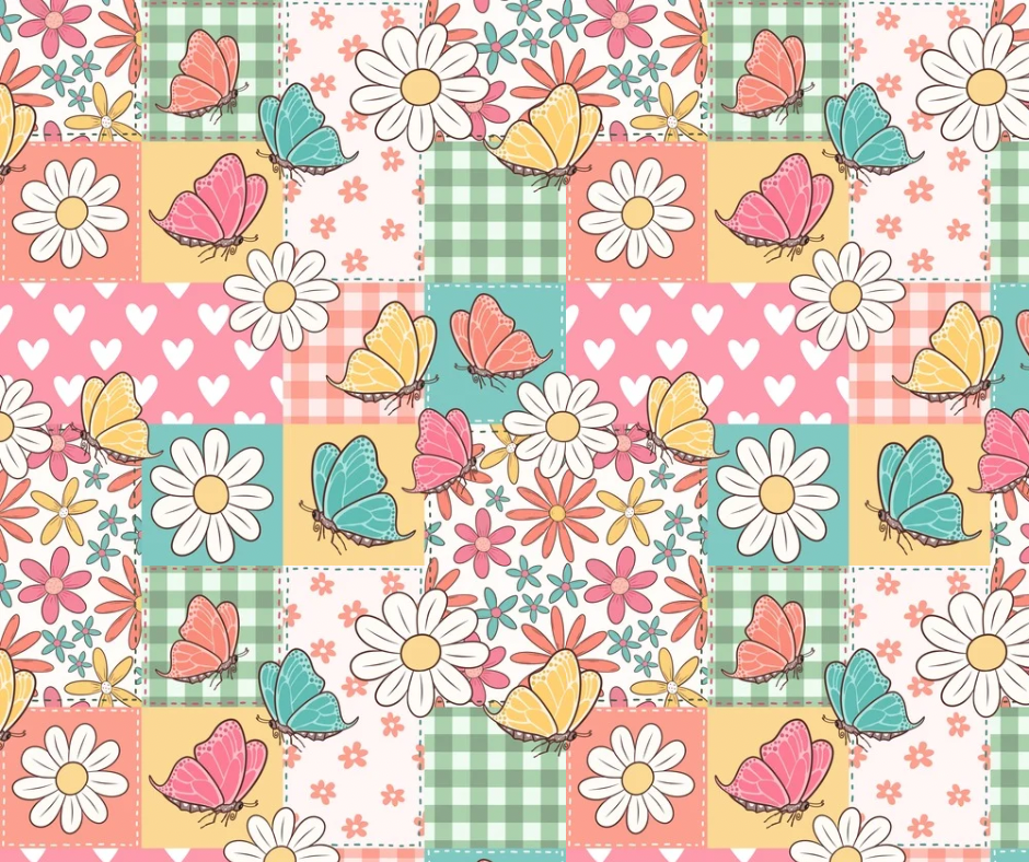 LM-
BUTTERFLY QUILT (TALL ONLY)