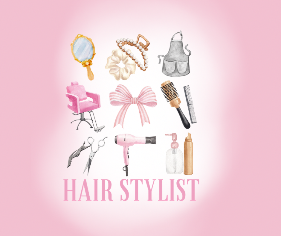 (MID JUNE PRE-ORDER) PINK HAIRSTYLIST  (TALL ONLY)