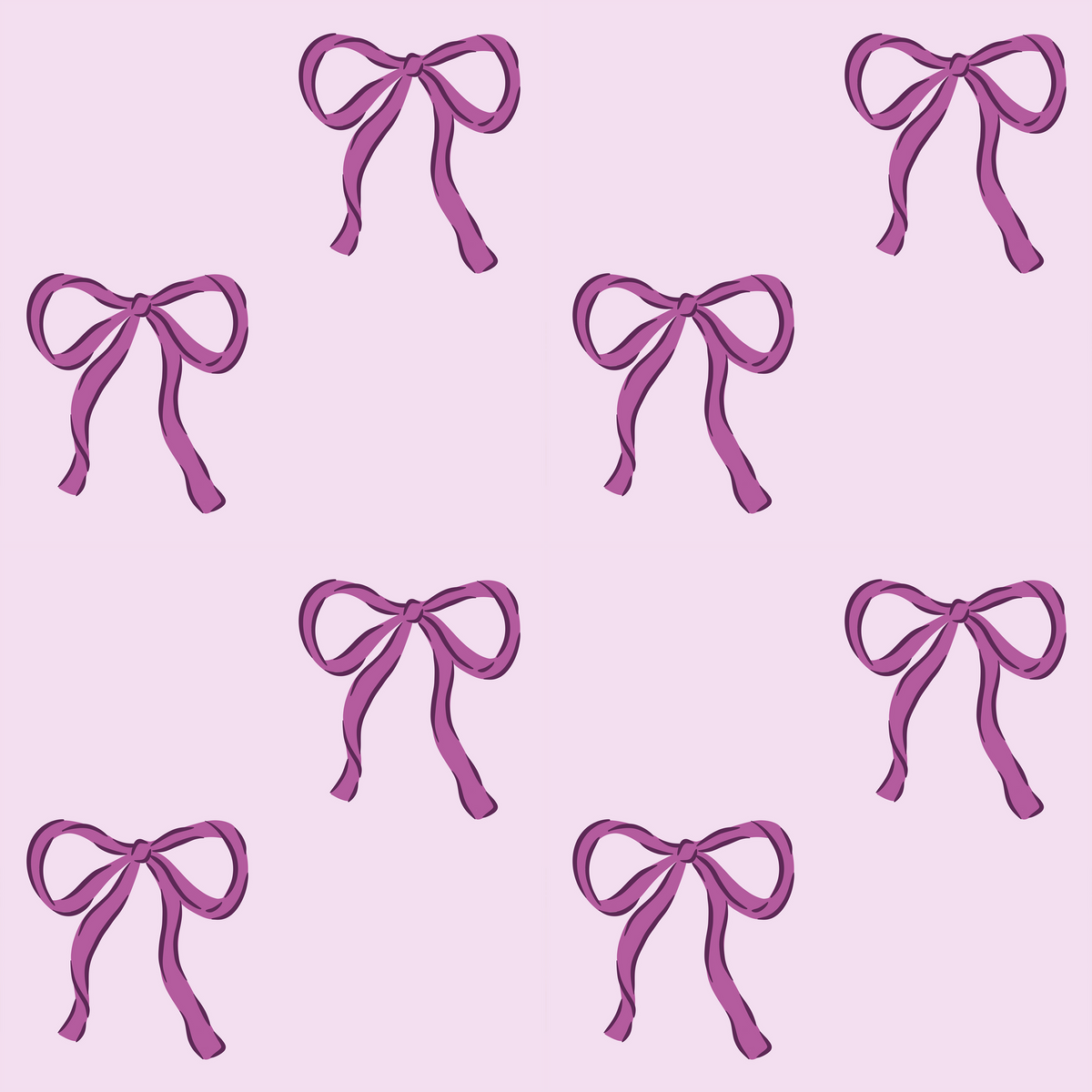 (MID OCTOBER PRE-ORDER) Purple Bows (TALL ONLY)