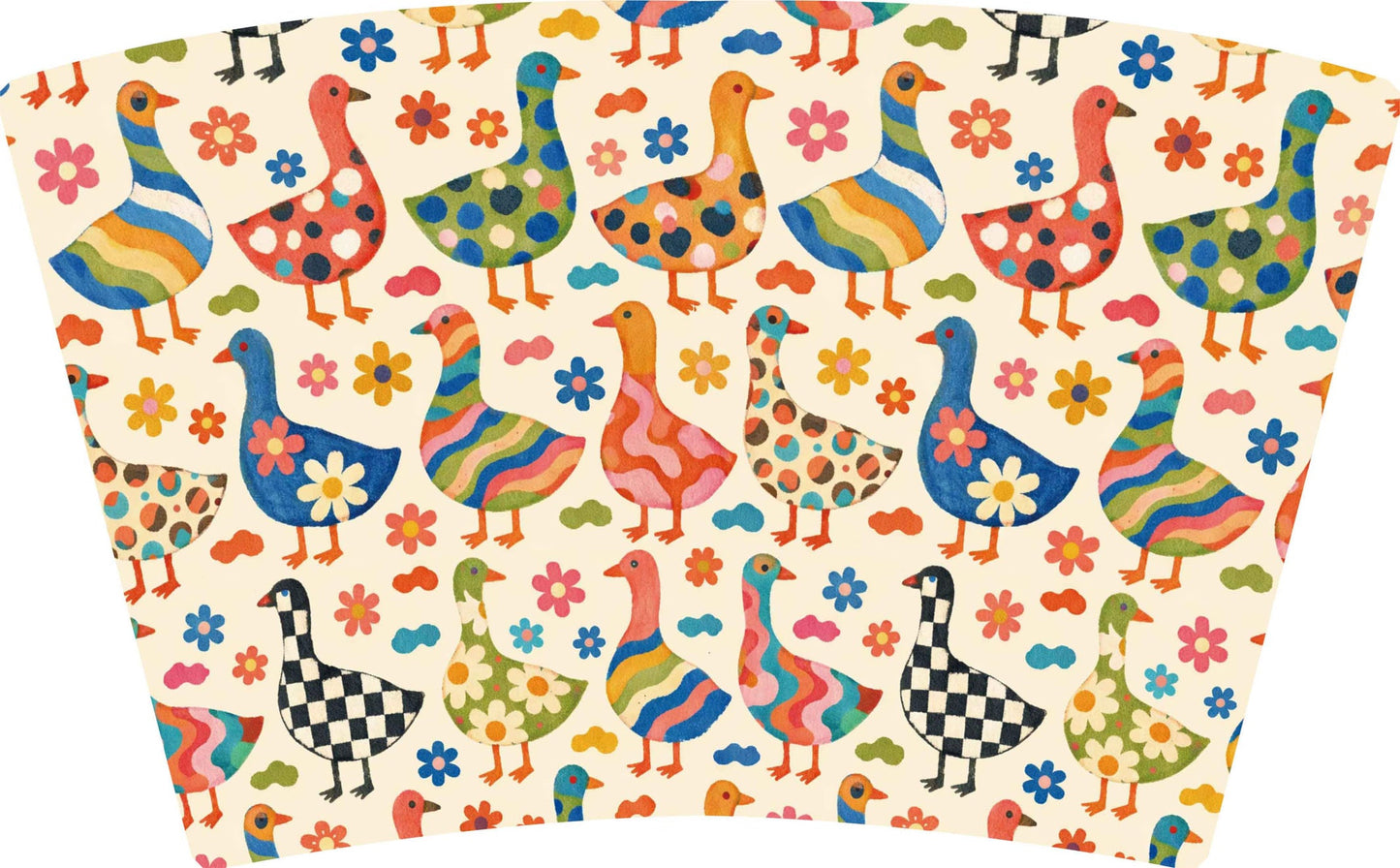 (EARLY SEPTEMBER PRE-ORDER)GEESE-MULTI PATTERN  (TALL ONLY)