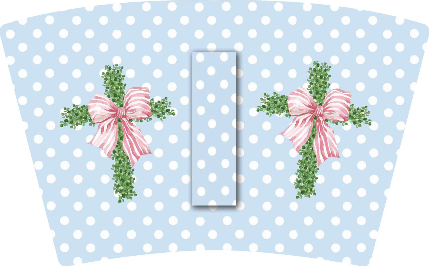 LM-IVY CROSS with Bow (TALL ONLY)