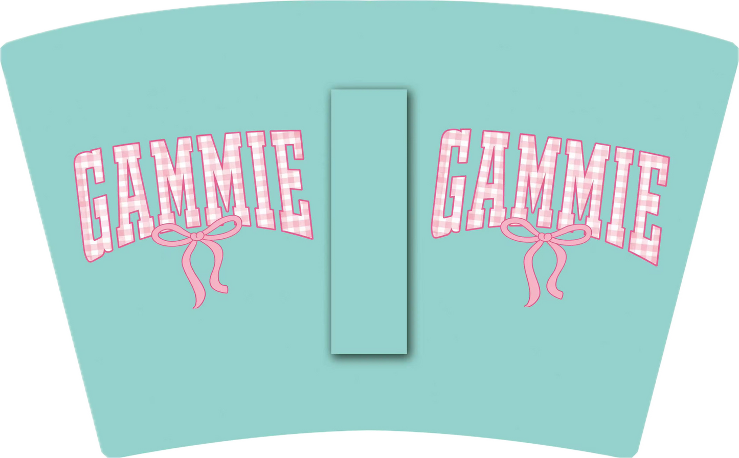 Mint with Pink GAMMIE  & Bow