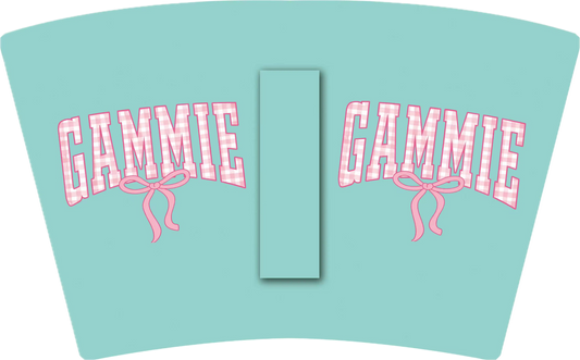 Mint with Pink GAMMIE  & Bow