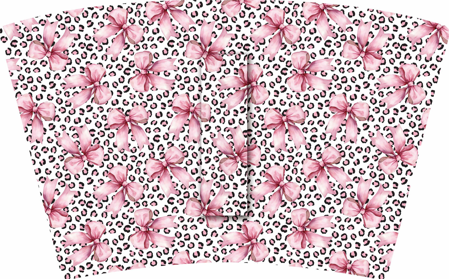 Pink Leopard w/ Pink Bows (TALL)