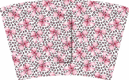 Pink Leopard w/ Pink Bows (TALL)