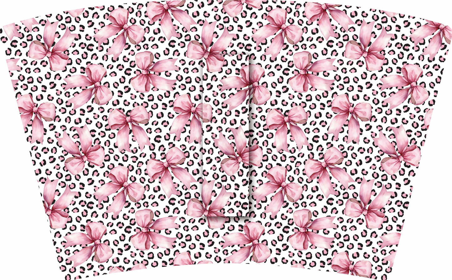 Pink Leopard w/ Pink Bows TALL