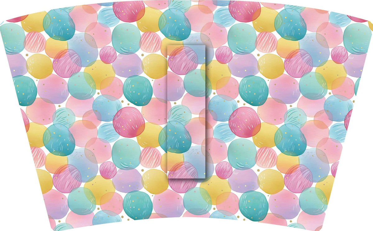 (MID OCTOBER PRE-ORDER) 
MULTI WATERCOLOR DOTS (TALL ONLY)