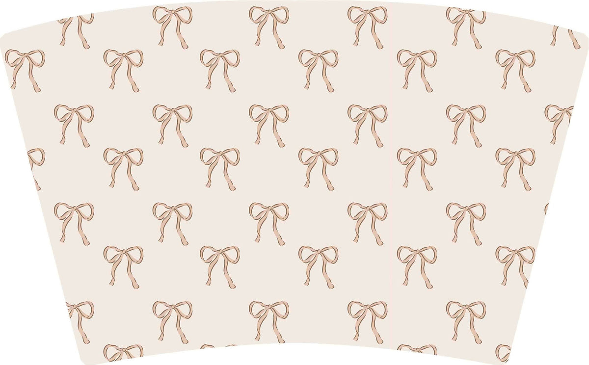 (MID OCTOBER PRE-ORDER) Tan Bows (TALL ONLY)