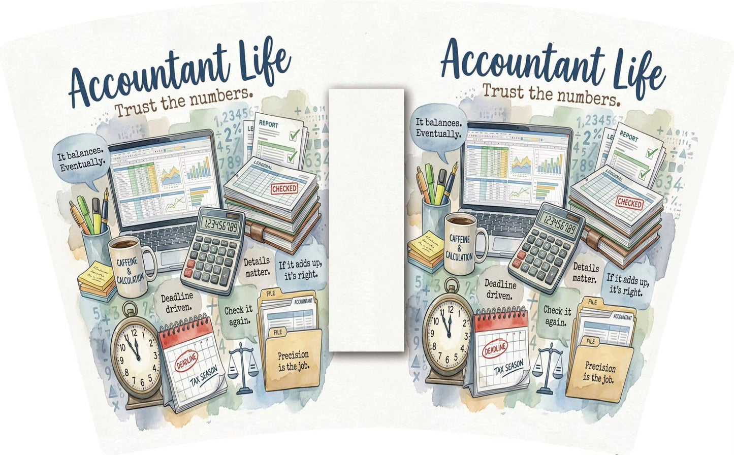 (MID JUNE PRE-ORDER) ACCOUNTANT LIFE  (TALL ONLY)