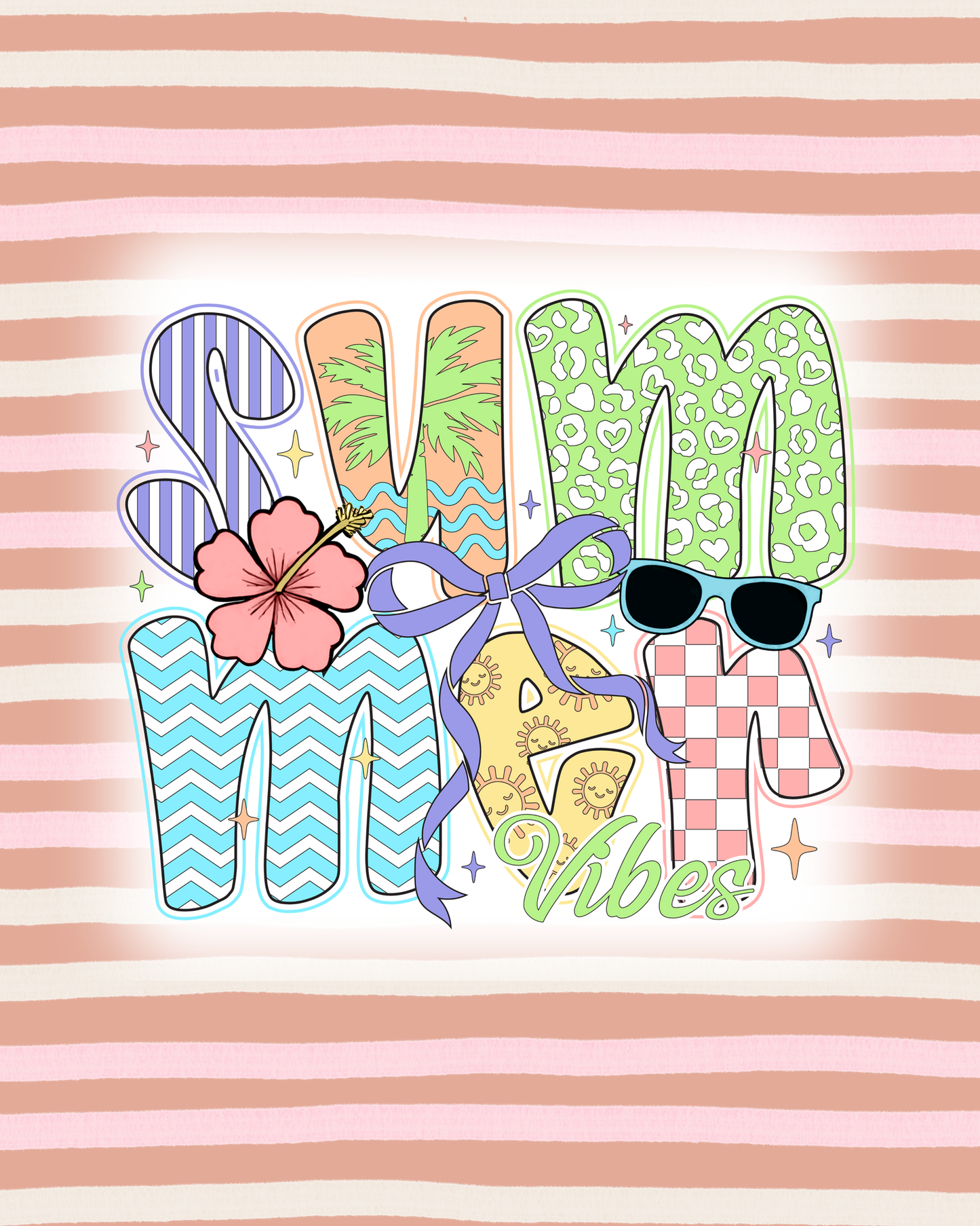 LM-SUMMER VIBES STRIPES (TALL ONLY)