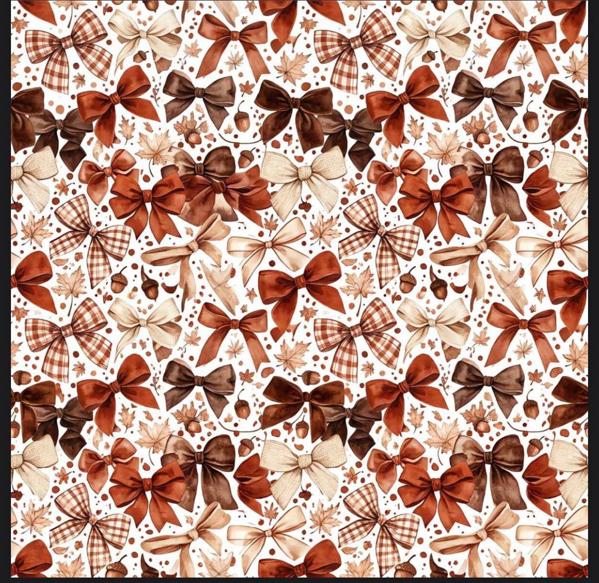 (MID OCTOBER PRE-ORDER) Fall-Bows  (TALL ONLY)