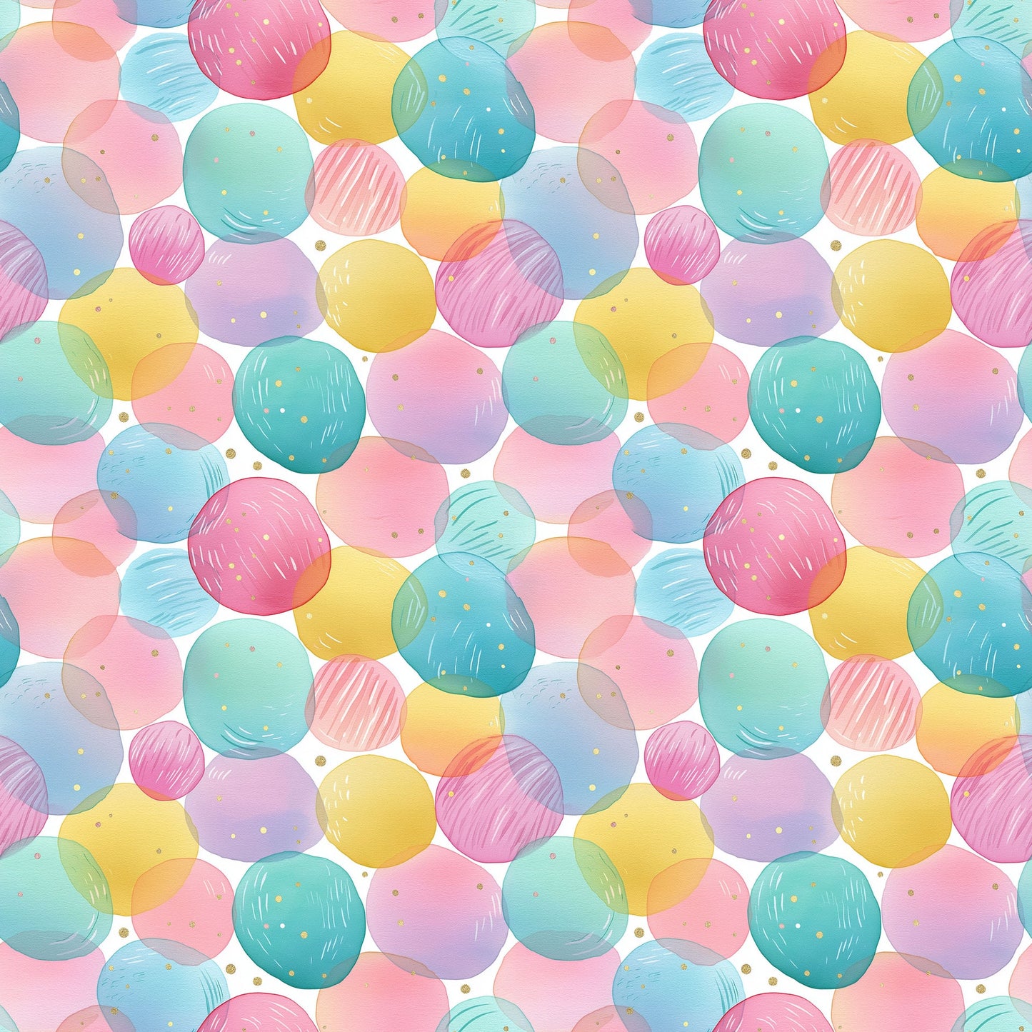 (MID AUGUST PRE-ORDER) MULTI WATERCOLOR DOTS TALL ONLY)