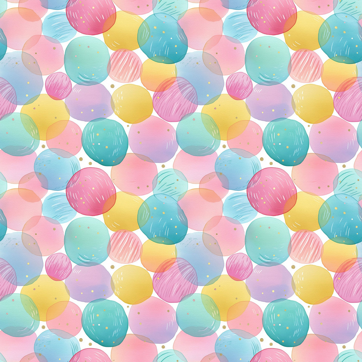 (MID OCTOBER PRE-ORDER) 
MULTI WATERCOLOR DOTS (TALL ONLY)