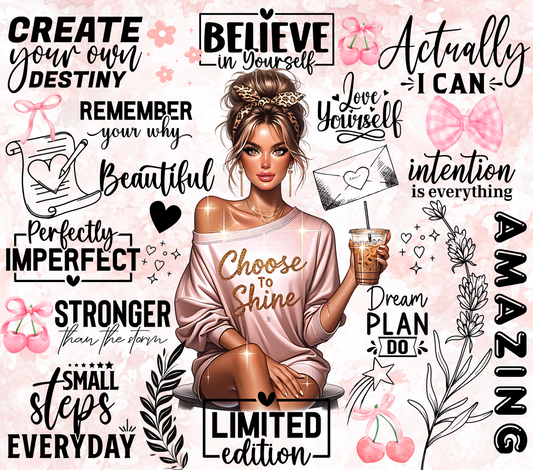 (MID JUNE PRE-ORDER) BELIEVE IN YOURSELF  (TALL ONLY)