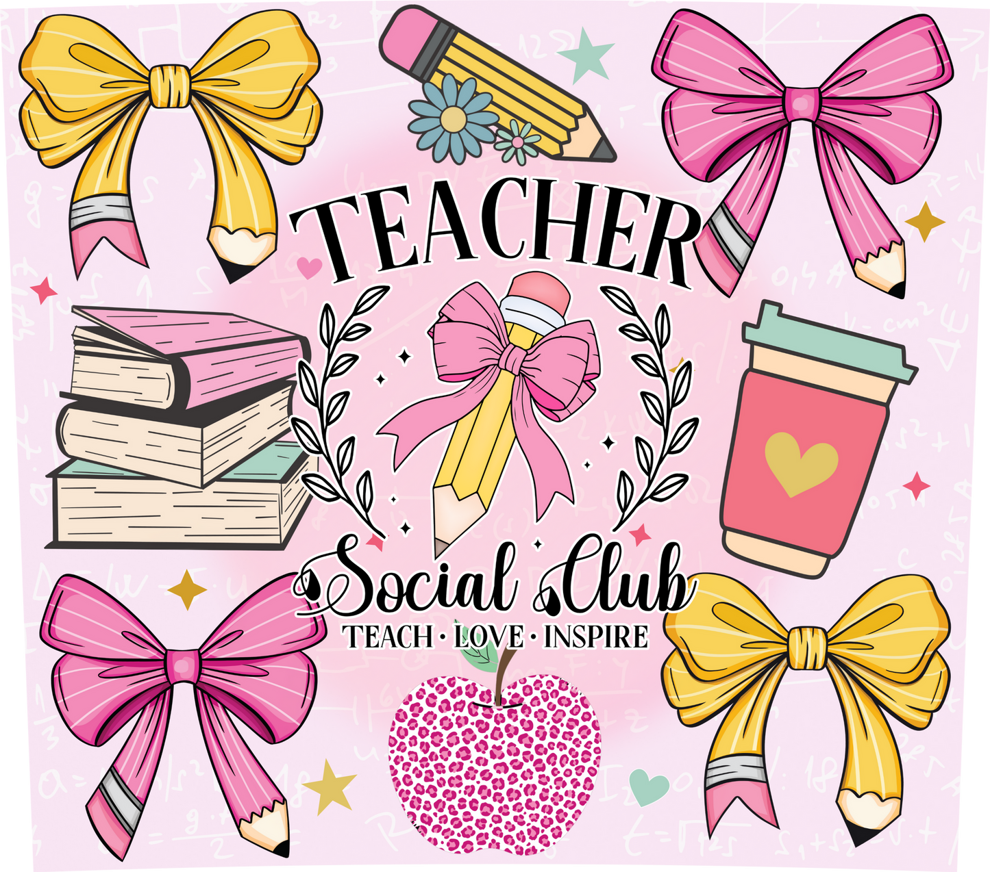 (MID JUNE PRE-ORDER)  TEACHER SOCIAL CLUB  (TALL ONLY)