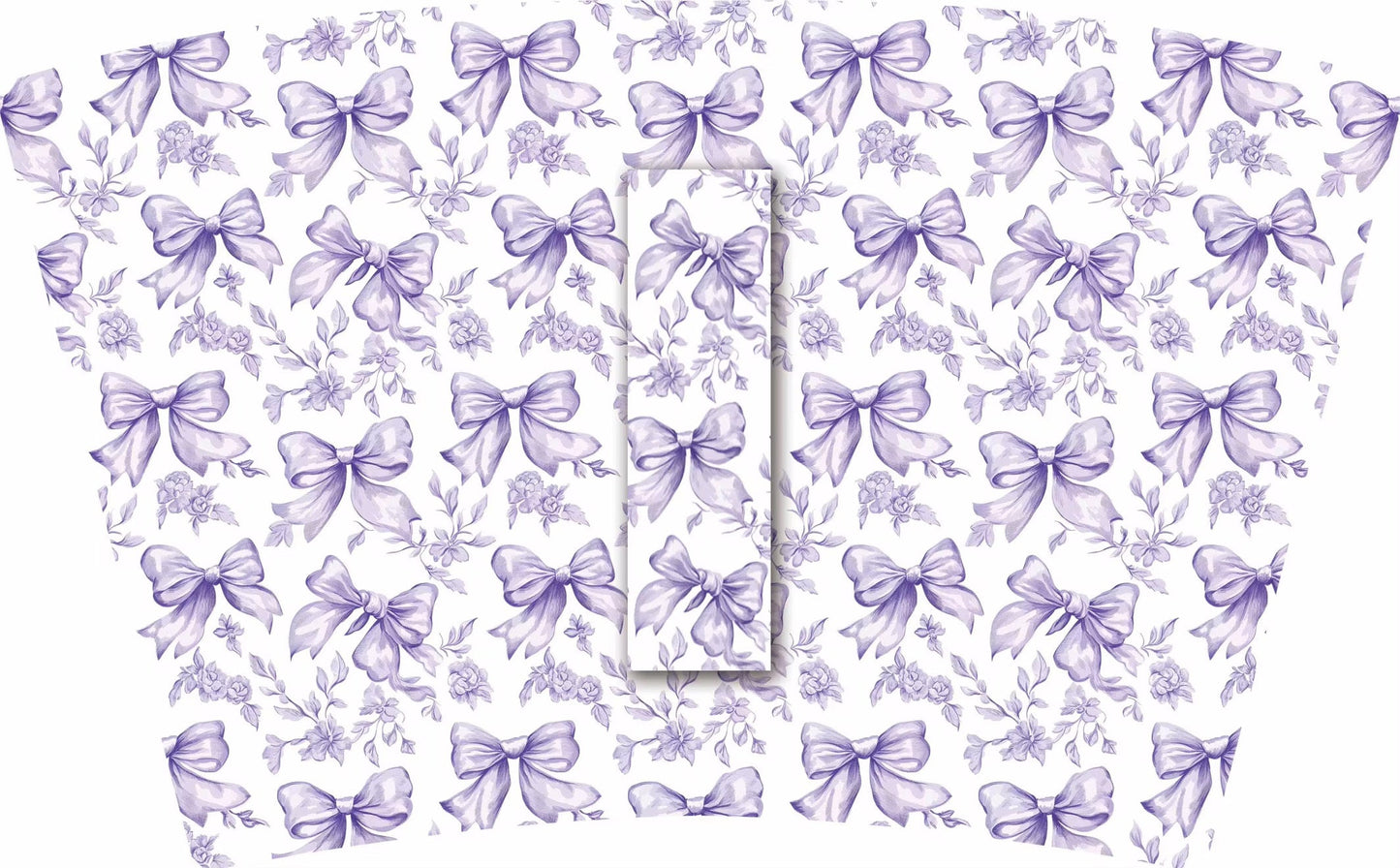 *NEW PURPLE BOWS (TALL)