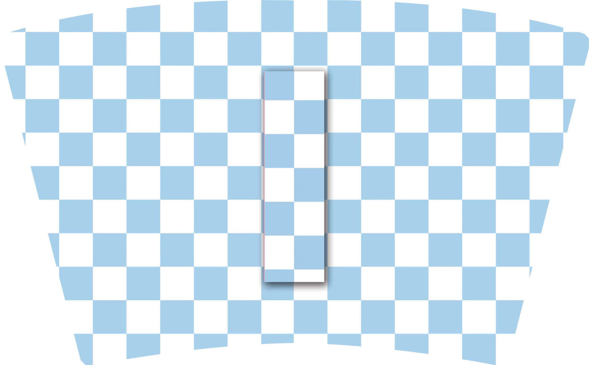 (MID OCTOBER PRE-ORDER) Blue Checker   (TALL ONLY)