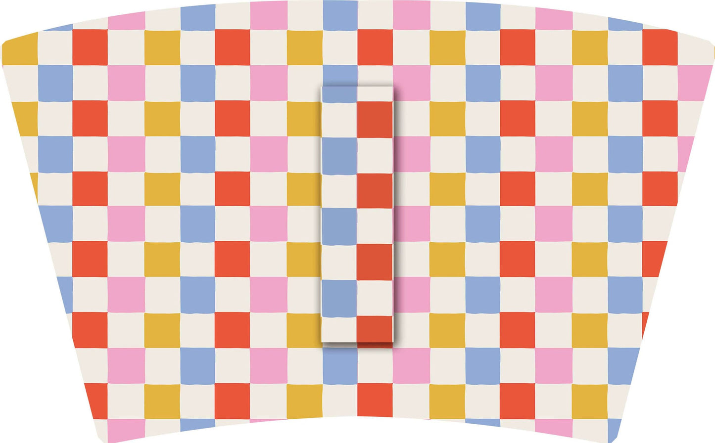 (MID AUGUST PRE-ORDER)    (TALL ONLY)  Retro Checker with Blue Bow