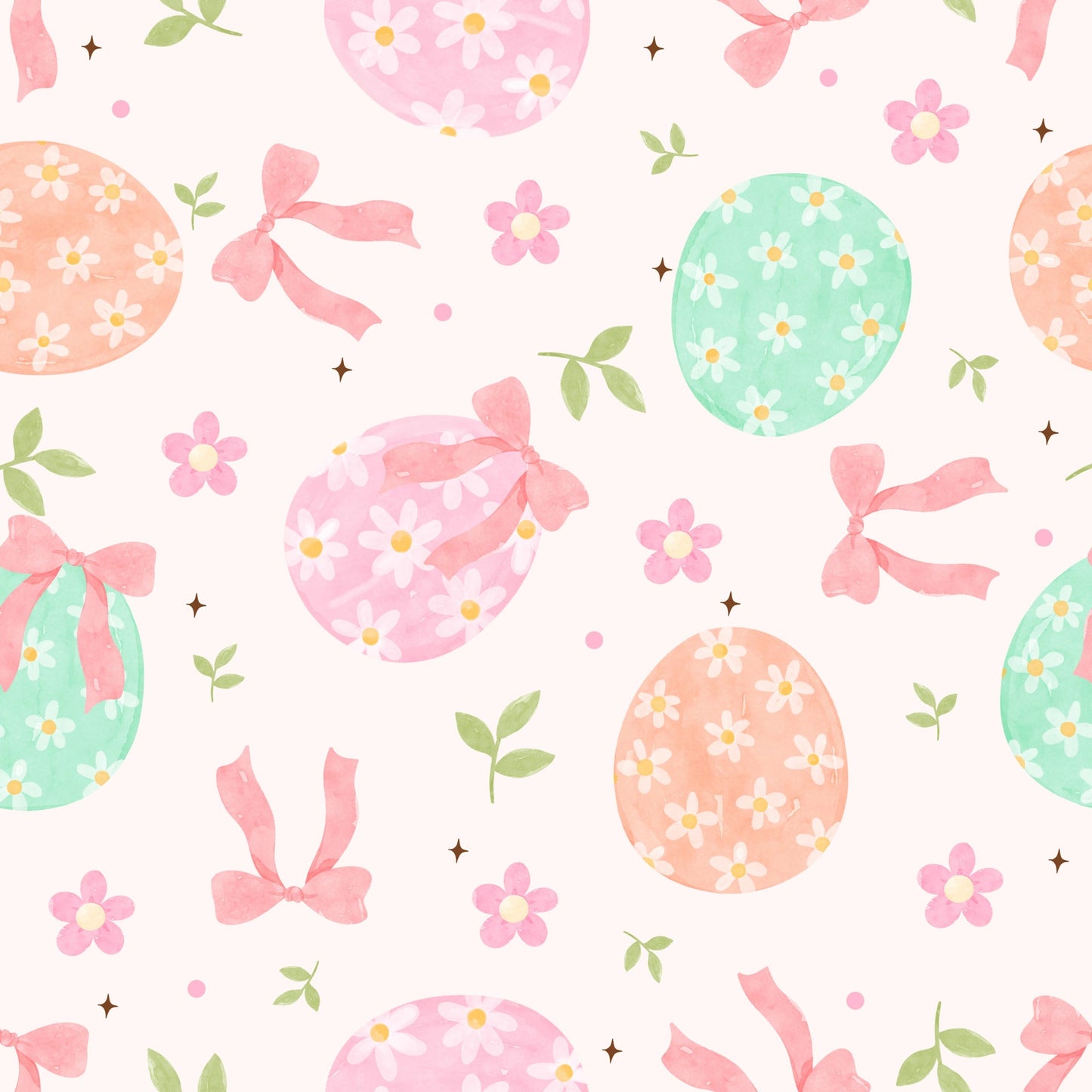 MM-EASTER EGGS, BOWS & FLOWERS (TALL ONLY)