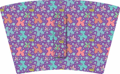 Checkered Balloon Dogs TALL RETAIL