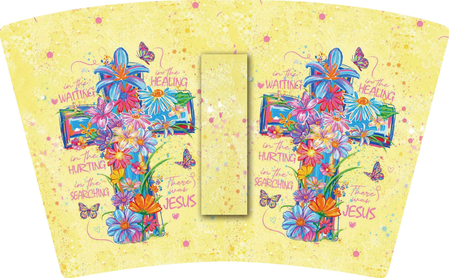 (MID JUNE PRE-ORDER) THERE WAS JESUS FLOWER CROSS (TALL ONLY)