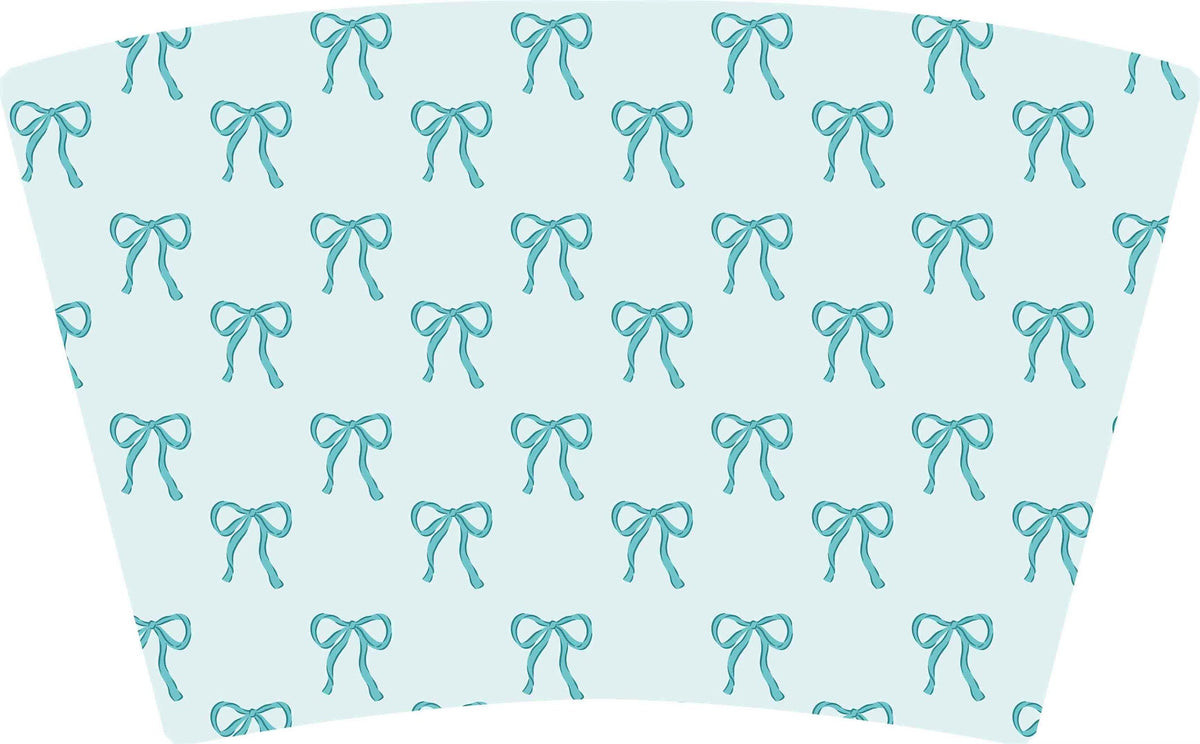 (MID OCTOBER PRE-ORDER) Teal Bows (TALL ONLY)