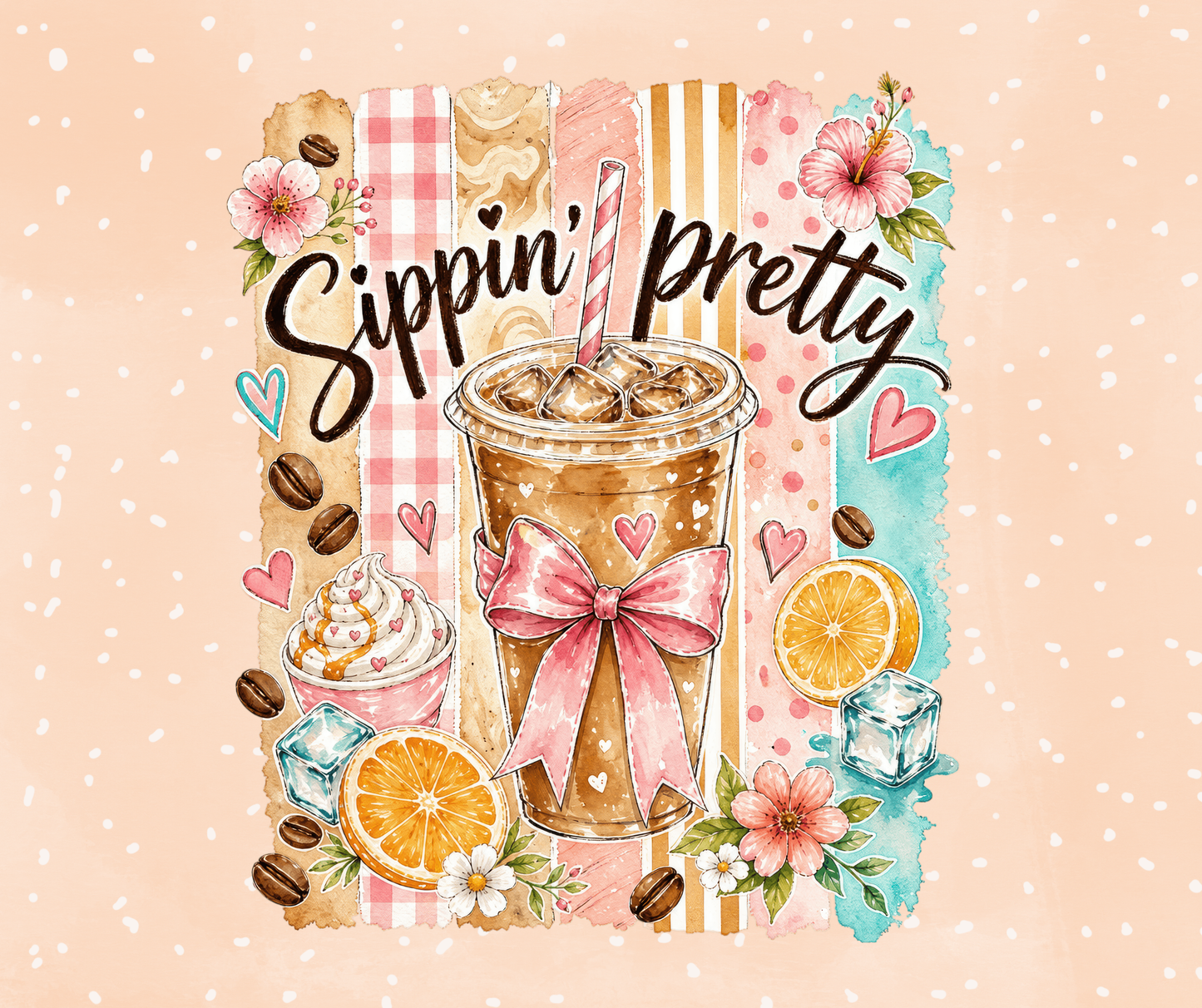 (EARLY SEPTEMBER PRE-ORDER) SIPPIN PRETTY-ICED COFFEE  (TALL ONLY)