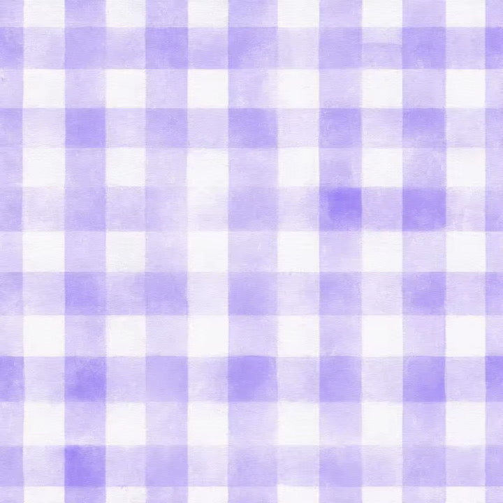 (MID OCTOBER PRE-ORDER)Purple Gingham (TALL ONLY)
