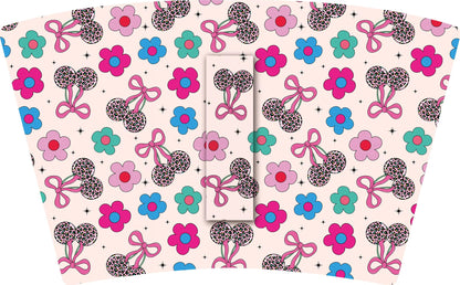 🥤KIDS) LEOPARD CHERRY BOW & FLOWER POWER RETAIL