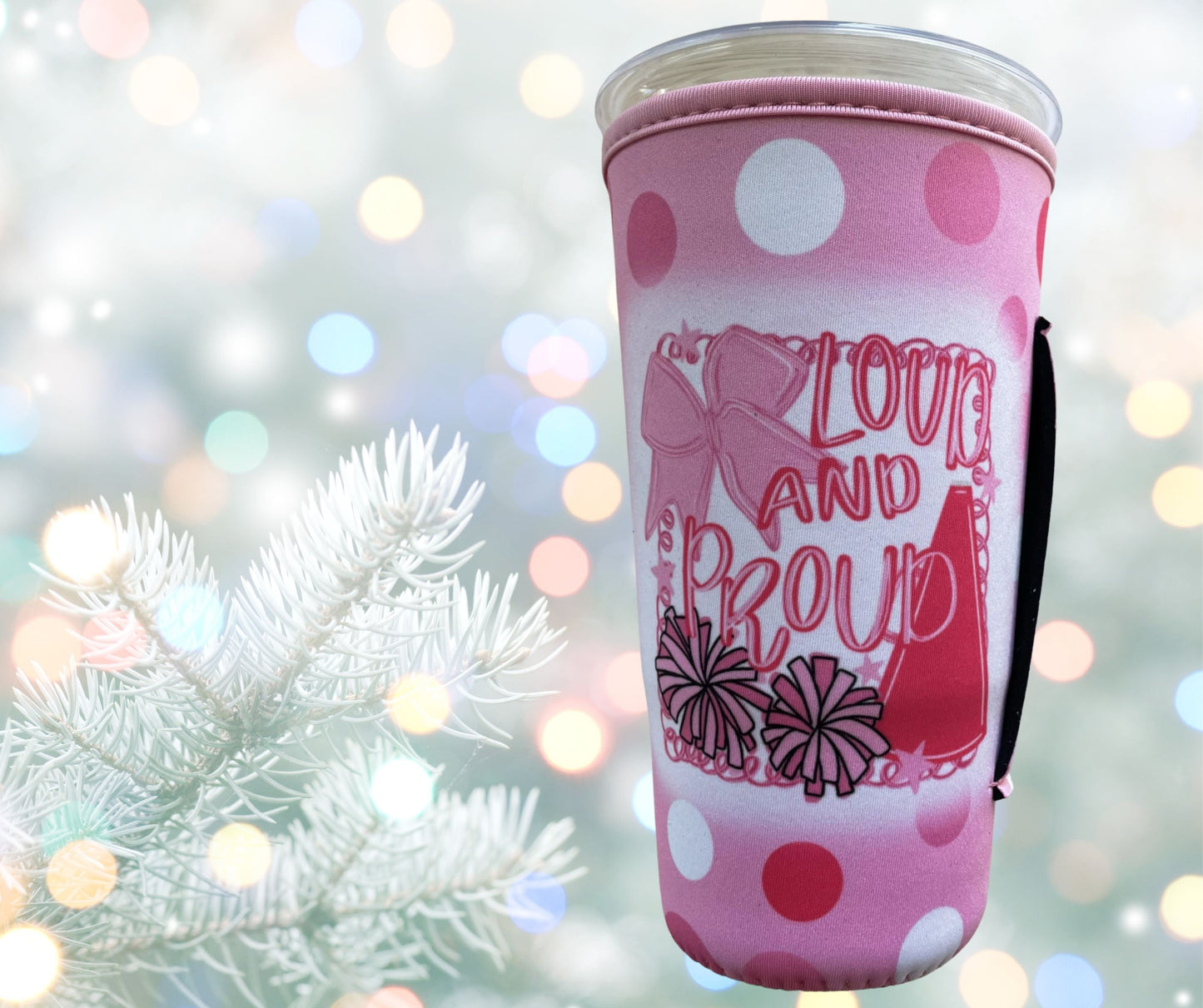 PINK CHEER LOUD & PROUD (TALL)