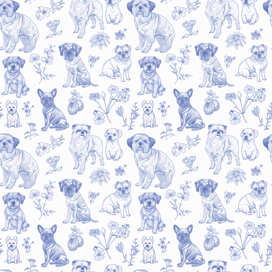 LM-MY SMALL FRIENDS BLUE  (TALL)