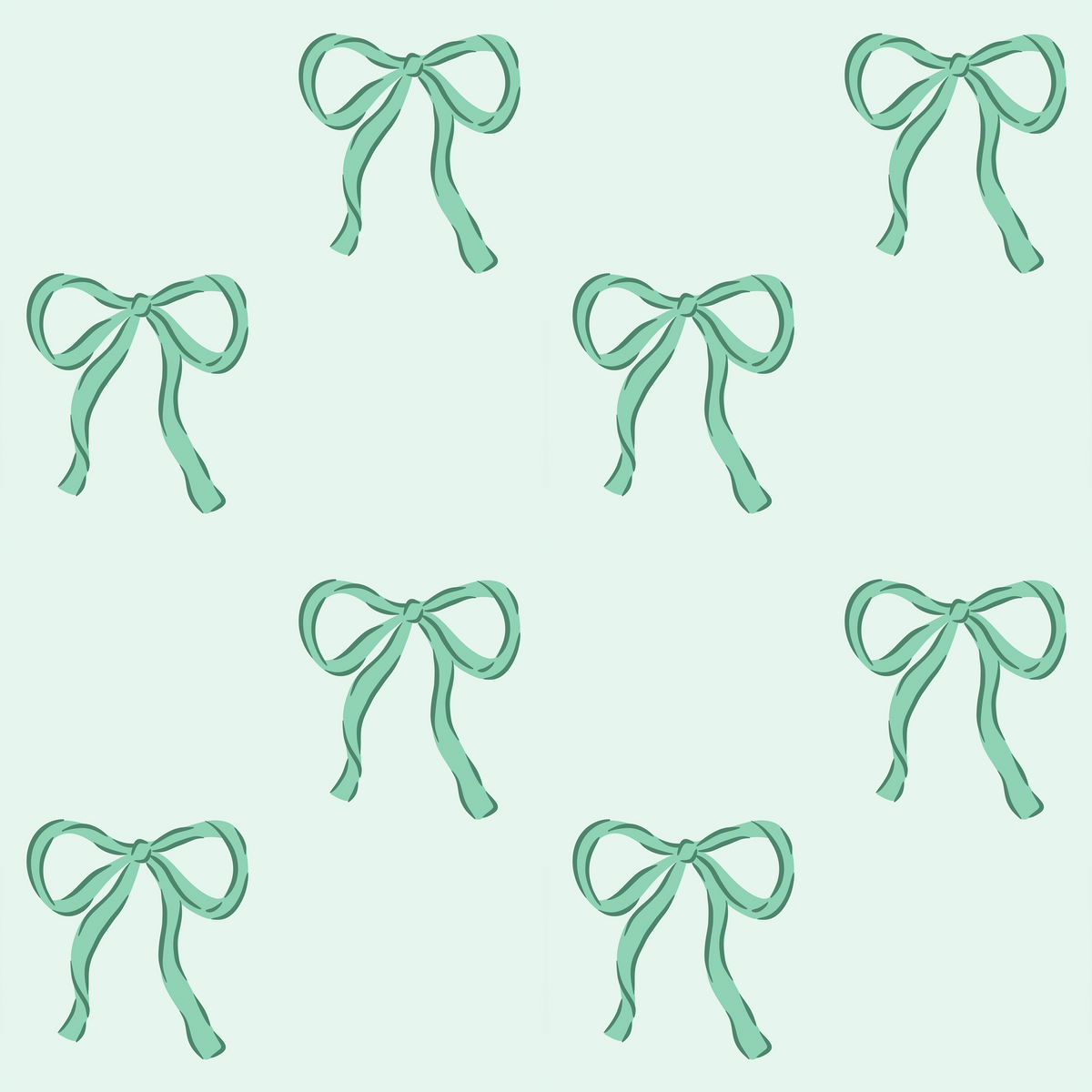 (MID OCTOBER PRE-ORDER) Green Bows (TALL ONLY)