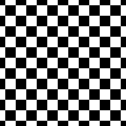 (MID JUNE PRE-ORDER) BLACK & WHITE CHECKER (TALL ONLY)