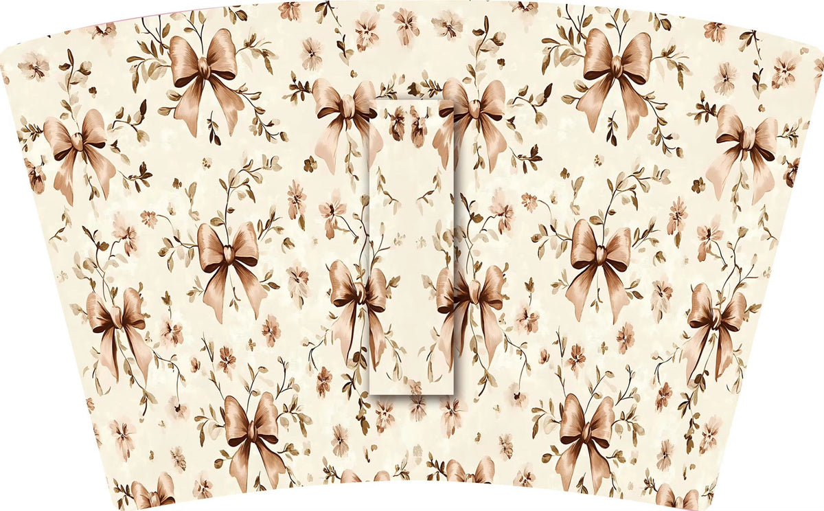 (MID OCTOBER PRE-ORDER) 
FALL BROWN BOWS (TALL ONLY)