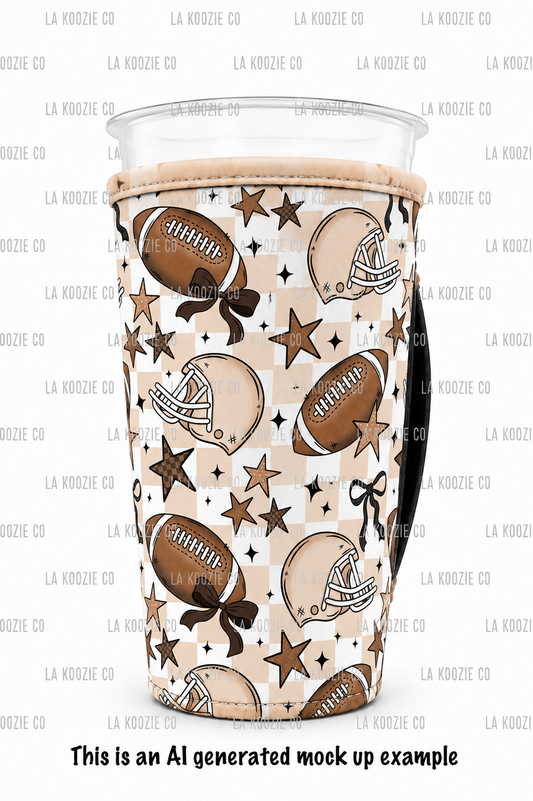 (MID OCTOBER PRE-ORDER) 
FOOTBALL CHECKER & STARS(TALL ONLY)