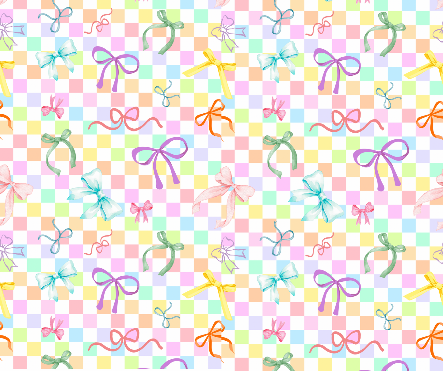 LM-Multi Color Checker Bow(Tall)