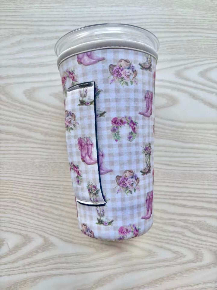 Cowgirl boots and flowers