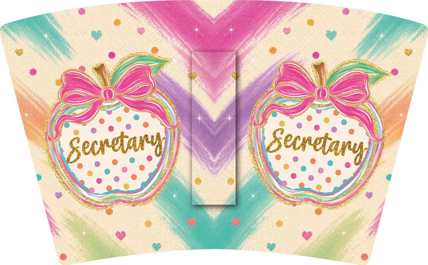 (MID AUGUST PRE-ORDER) SECRETARY- Polka Dot Apple (TALL ONLY)