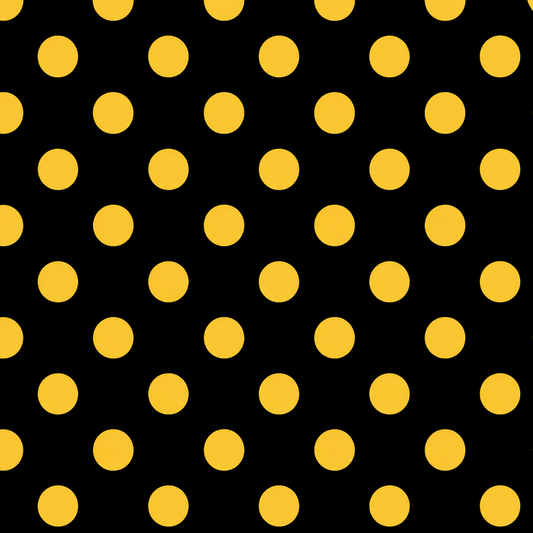 (MID OCTOBER PRE-ORDER) Black & Gold Dots (Sorority Inspired -KAPPA  ALPHA THETA) (TALL ONLY)
