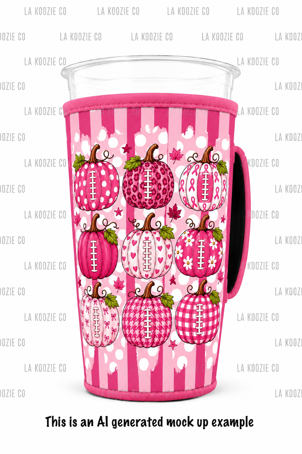 (EARLY SEPTEMBER PRE-ORDER) PINK RIBBON PUMPKINS (TALL ONLY)