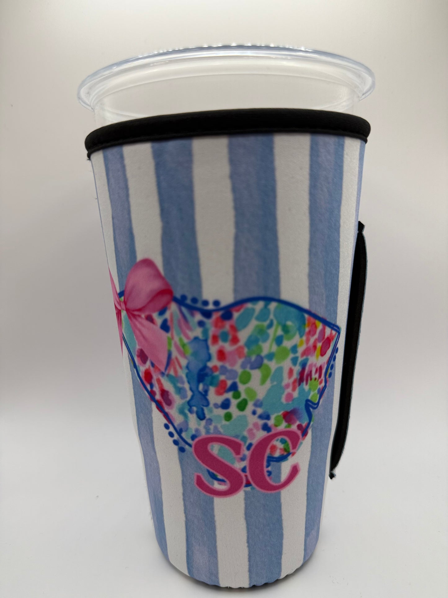 State-South Carolina Stripes & Bows (TALL)  RETAIL