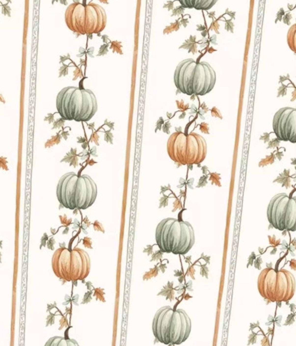 FALL PUMPKINS & STRIPES TALL
