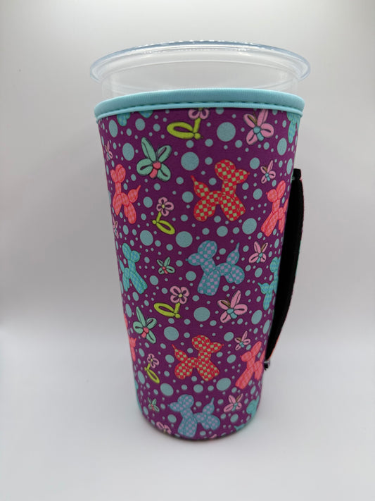 Checkered Balloon Dogs TALL RETAIL