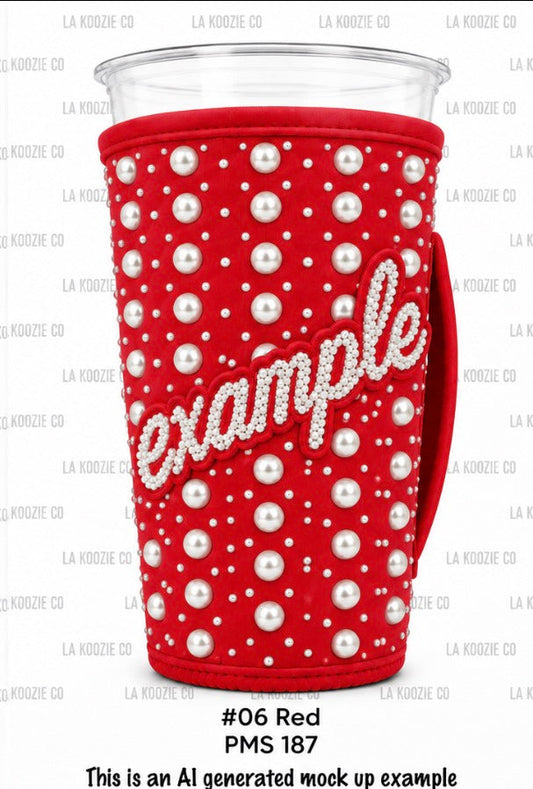 (MID OCTOBER PRE-ORDER) Pearls- RED #06 (TALL ONLY)