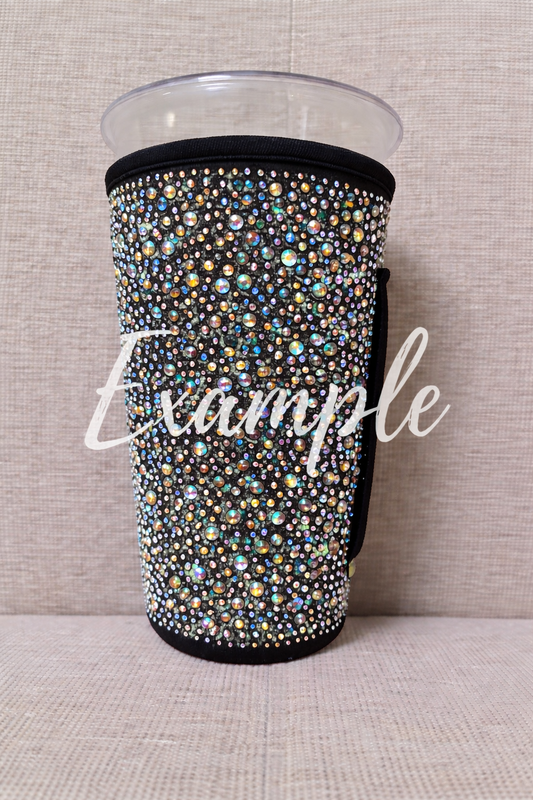 (MID OCTOBER PRE-ORDER) Rhinestones BLACK (TALL ONLY)