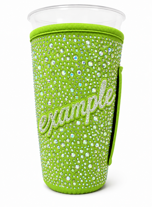 (EARLY JULY PRE-ORDER) Rhinestones -NEON GREEN # 50